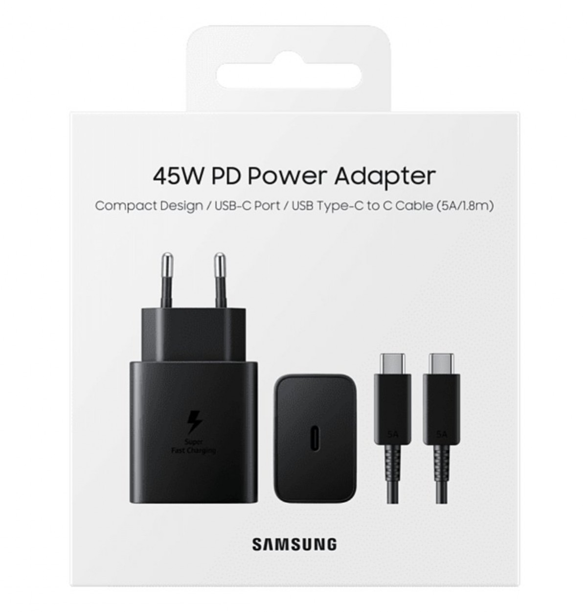 Samsung 45w adapter with cable